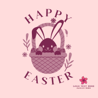 Easter Bunny Instagram Post Design