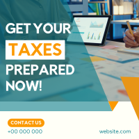 Prep Your Taxes Instagram Post Image Preview