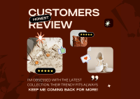 Feedback Frenzy Postcard Design