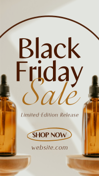 Black Friday Skin Care Sale TikTok Video Design