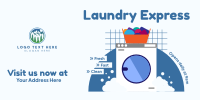 Laundry Express Twitter Post