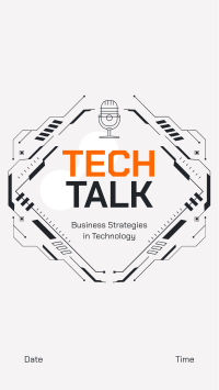 Tech Talk Podcast Facebook Story