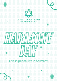 Diverse Harmony Day  Poster Design