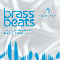 Brassy Beats Instagram Post