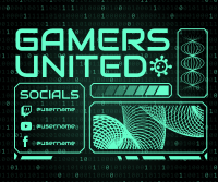 Gamers United Facebook Post