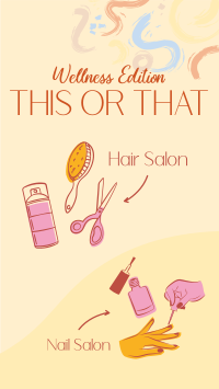 This or That Wellness Salon Instagram Reel