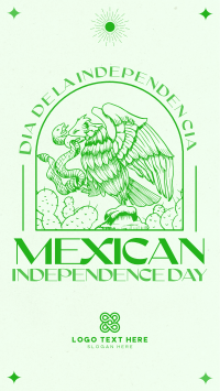 Retro Mexican Independence Day Instagram Story