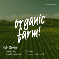 Organic Farming Instagram Post Image Preview