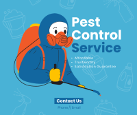 Pest Control Service Facebook Post