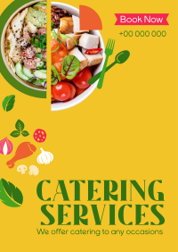 Food Bowls Catering Poster