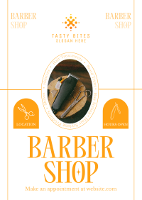 Rustic Barber Shop Flyer