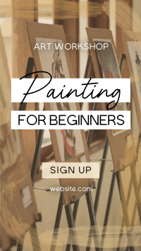 Painting for Beginners Instagram Story