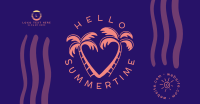 Hello Summertime Facebook Ad