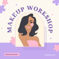 Beauty Workshop Instagram Post Design