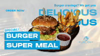 Special Burger Meal YouTube Video Image Preview