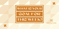 Monday Goal Engagement Twitter Post