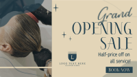 Salon Opening Discounts Animation
