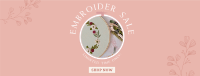 Embroidery Sale Facebook Cover Design