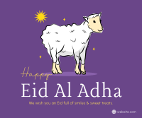 Eid Al Adha Lamb Facebook Post