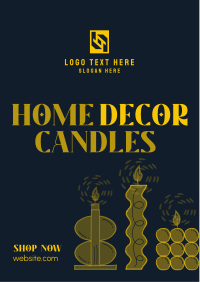 Decorative Home Candle Flyer