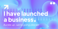 New Business Launching Twitter Post