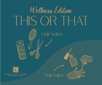 This or That Wellness Salon Facebook Post