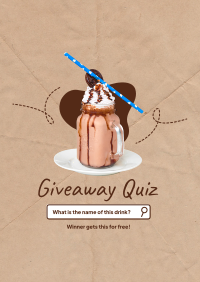 Giveaway Quiz Poster