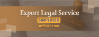 Expert Legal Consultation Facebook Cover