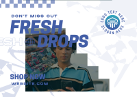 Fresh Drops Postcard