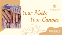 Nail Canvas Salon  Animation