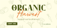 Organic Harvest Twitter Post