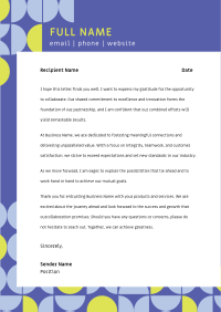 Geometric Corporate Generic  Letterhead