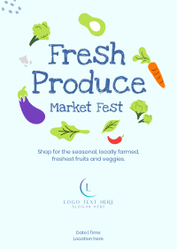 Fresh Market Fest Flyer