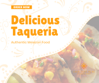 Taqueria Place Facebook Post Design