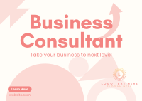 General Business Consultant Postcard