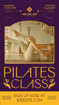 Rustic Pilates Class TikTok Video