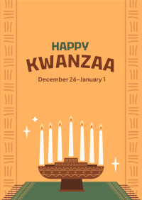 Kwanzaa Candle Flyer