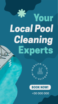 Local Pool Service YouTube Short Design