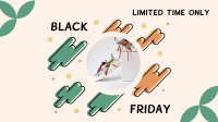 Black Friday Fashion Sale Facebook Event Cover