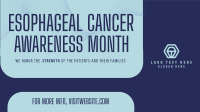 Esophageal Cancer Greeting Animation