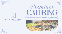 Premium Catering Facebook Event Cover Design