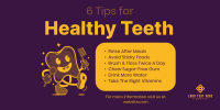 Dental Tips Twitter Post