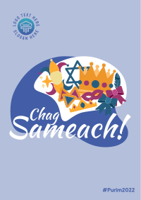 Chag Purim Sameach Poster