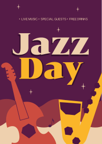 Special Jazz Day Poster