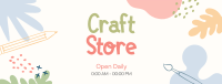 Craft Store Timings Facebook Cover