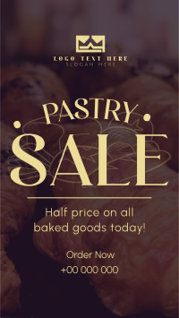 Pastry Sale Today Facebook Story