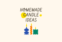 Handcrafted Candles Pinterest Cover Design