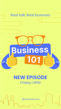 Business Podcast Instagram Story