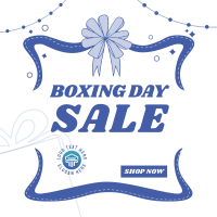 Boxing Day Sale Instagram Post Design