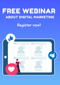 About Digital Marketing Flyer